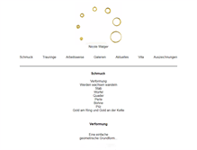 Tablet Screenshot of nicole-walger.de